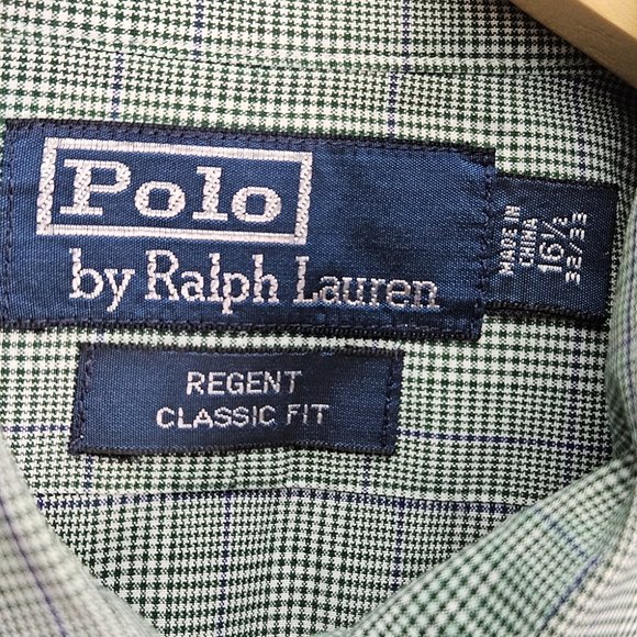 Polo Ralph Lauren Regent Classic Fit Dress Shirt Button-Down Men's Sz 16.5-32/33 - Picture 3 of 10
